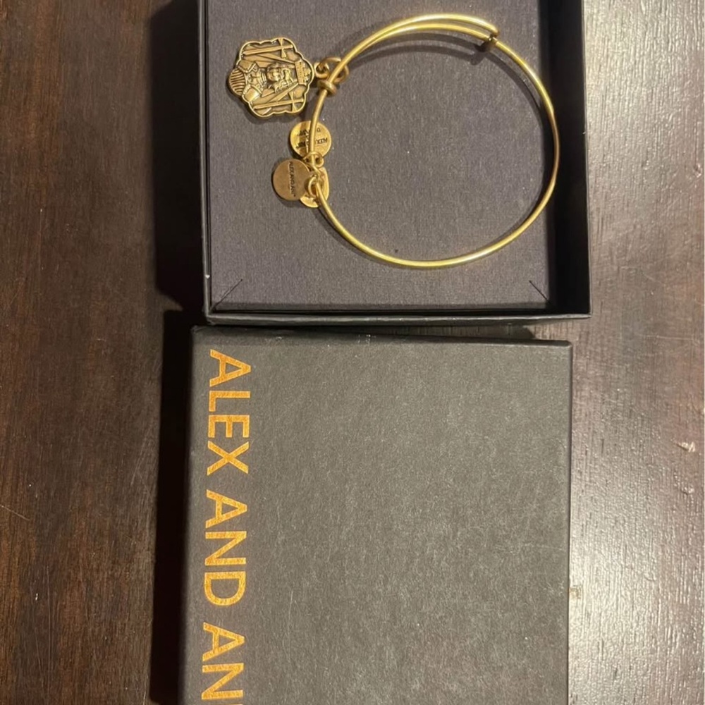Alex and Ani Gold Bangle Bracelet
